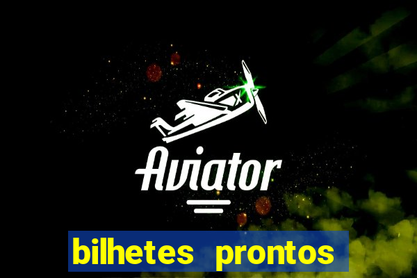 bilhetes prontos apostas esportivas