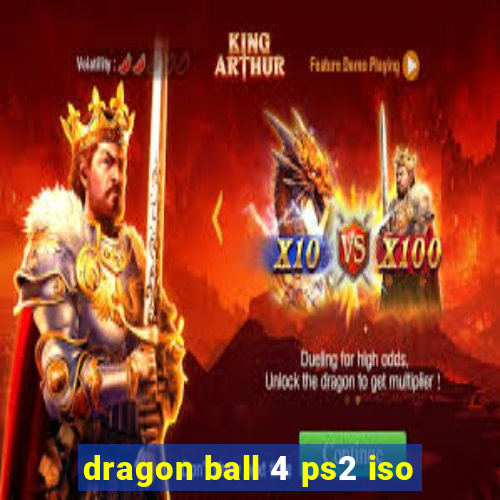 dragon ball 4 ps2 iso