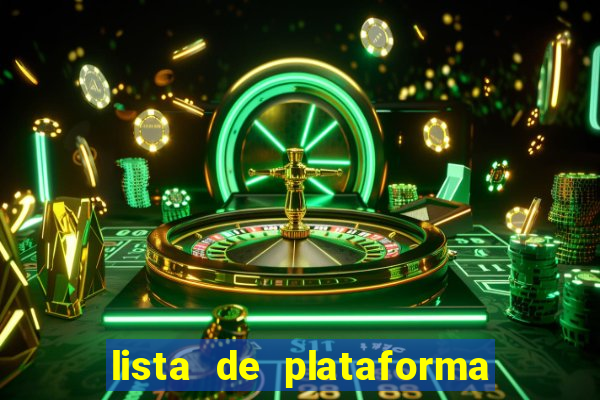 lista de plataforma de jogos