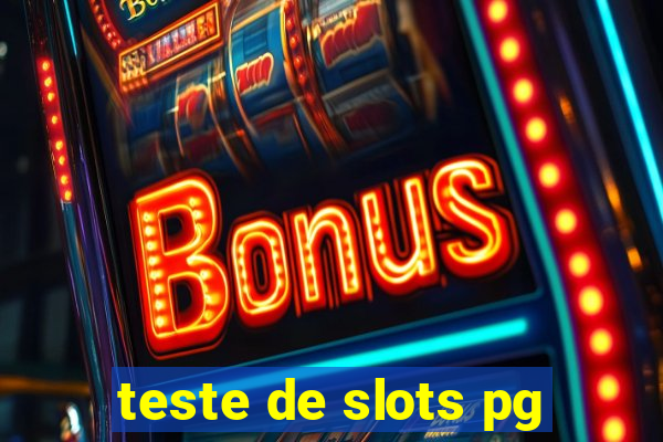 teste de slots pg