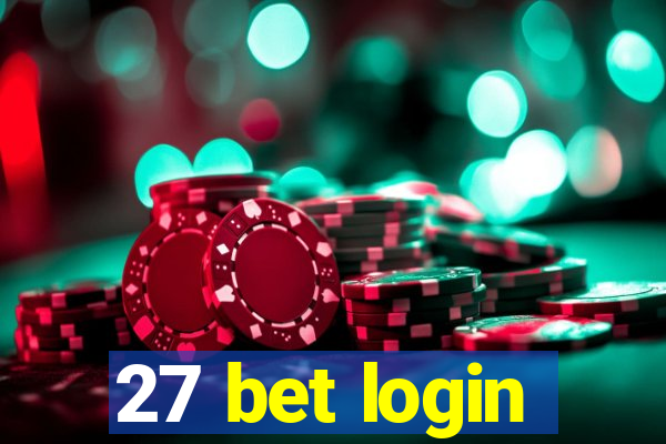 27 bet login