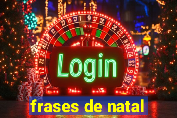 frases de natal